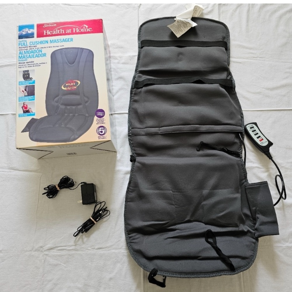 Sunbeam Soothing Full Cushion Massager
 with Remote